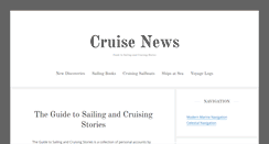 Desktop Screenshot of cruisenews.net